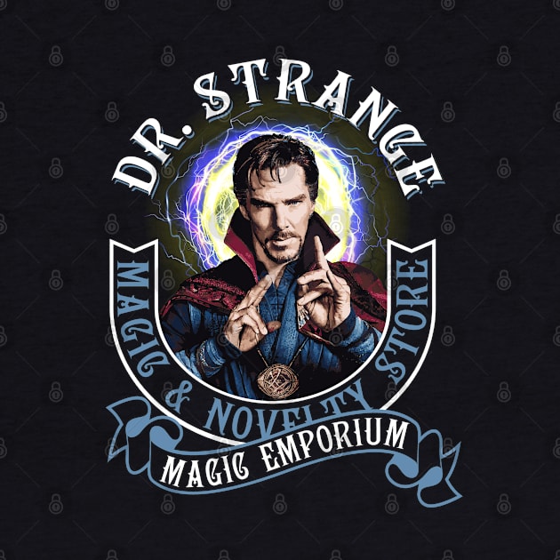 Doctor Strange Magic Emporium by Alema Art